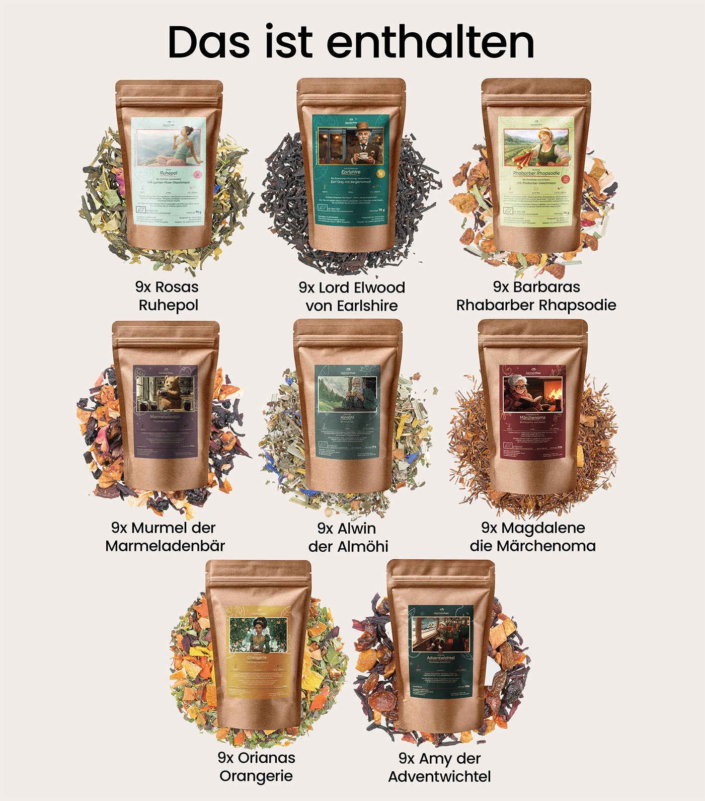 Harmonitea® Startersortiment