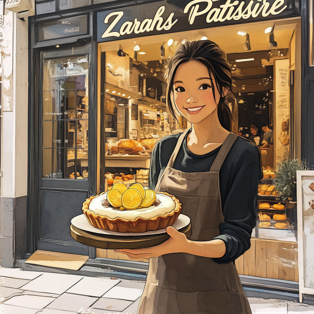 Der Charakter Zarah. Ein Kräutertee mit Lemongras Geschmack. Online kaufen