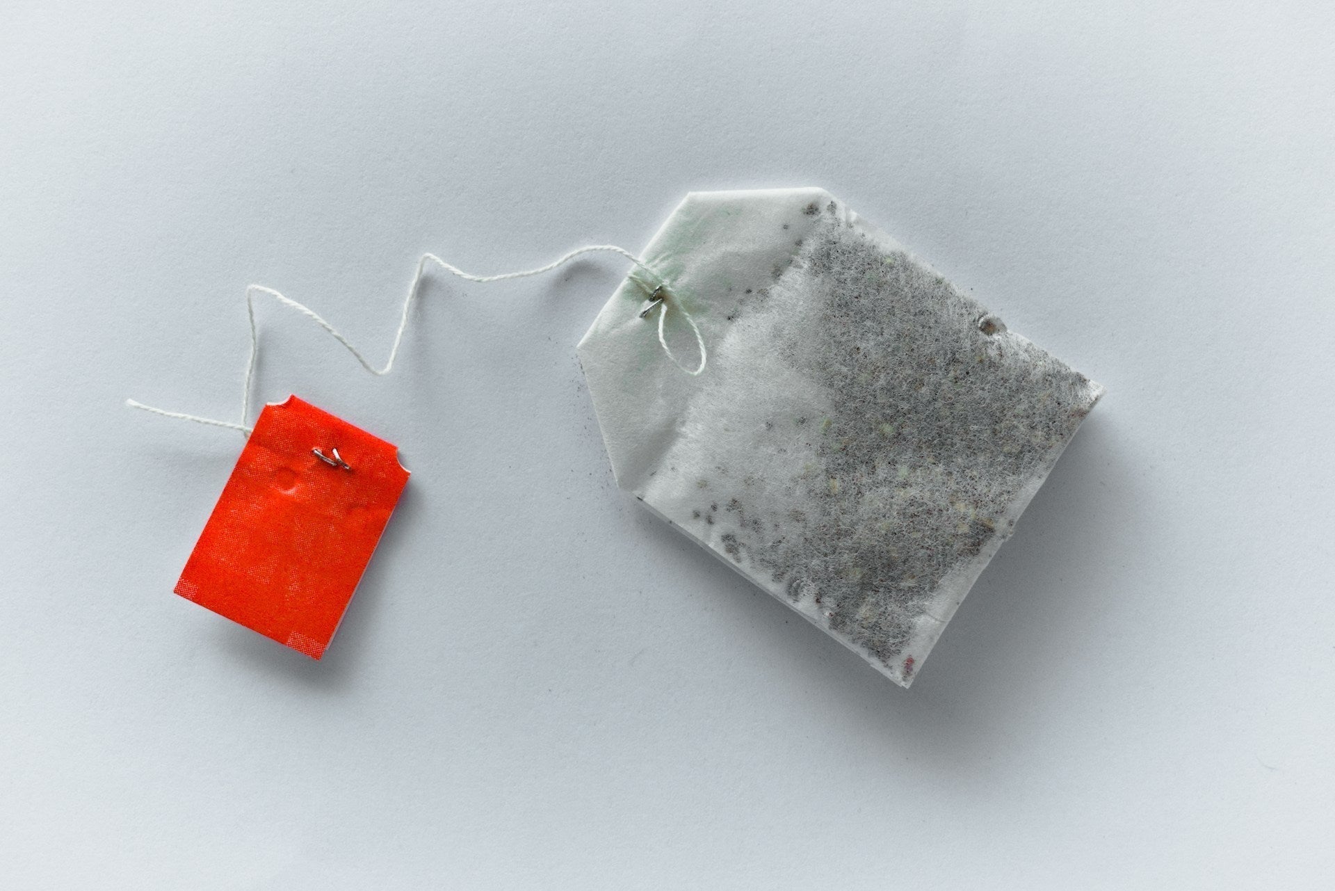 Mikroplastik in Teebeuteln. Ein Bild, was ein Teebeutel zeigt