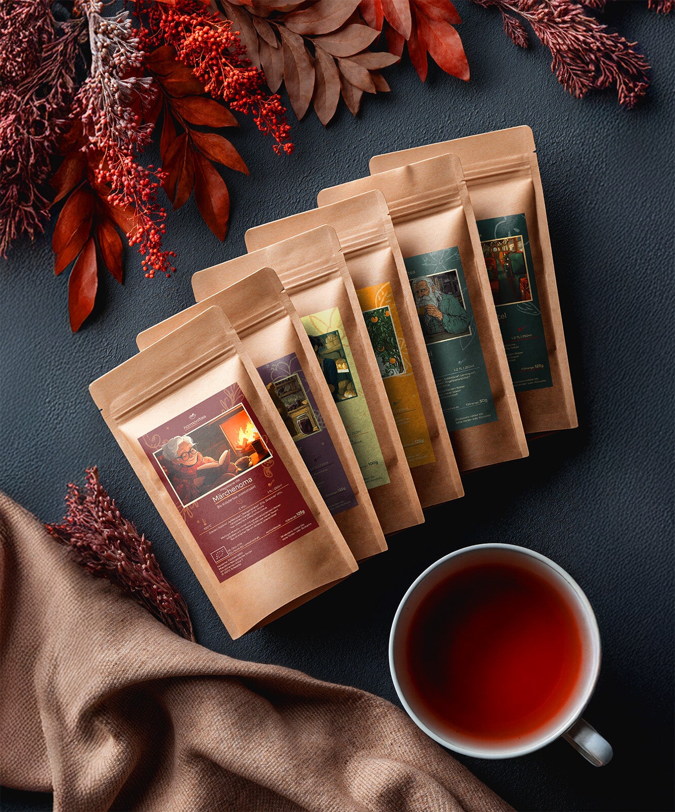 Harmonitea Charakter-Kollektion