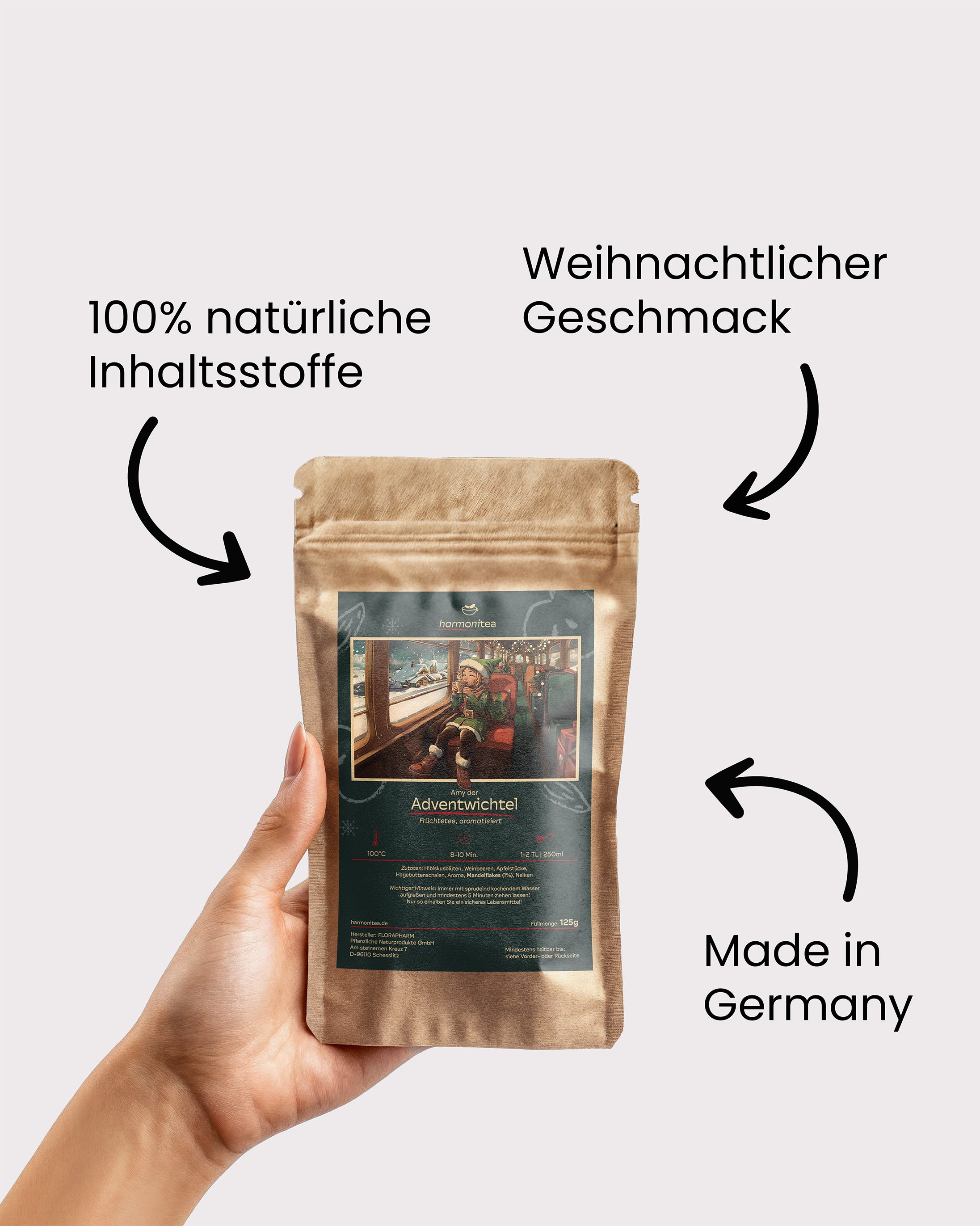 Ein Bild von dem Produkt Amy der Adventwichtel